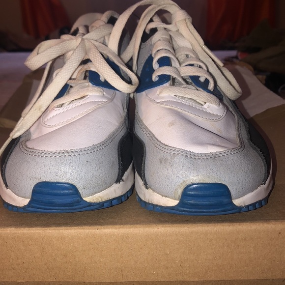 Blue Gray and white Nike Air Max - Picture 2 of 9